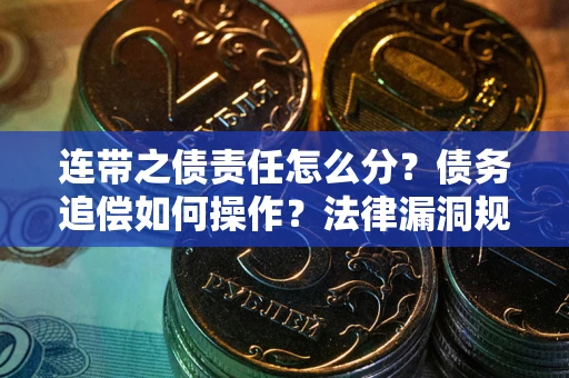济南连带之债责任怎么分？债务追偿如何操作？法律漏洞规避指南