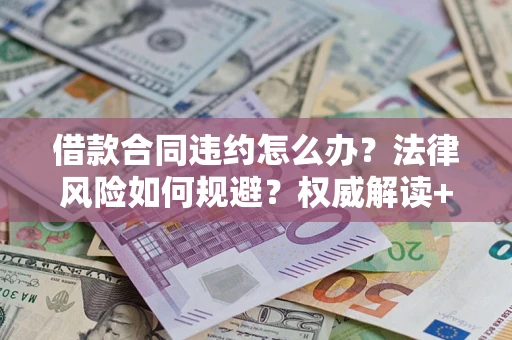 济南借款合同违约怎么办？法律风险如何规避？权威解读+实用指南