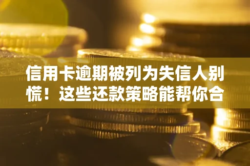 济南信用卡逾期被列为失信人别慌！这些还款策略能帮你合法止损