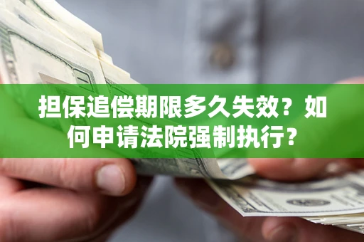 济南担保追偿期限多久失效？如何申请法院强制执行？