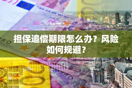 济南担保追偿期限怎么办？风险如何规避？