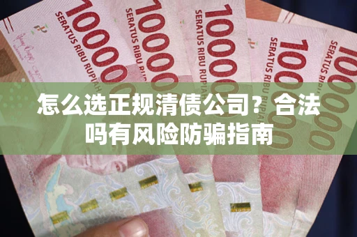 济南怎么选正规清债公司？合法吗有风险防骗指南